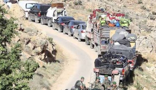 Cientos de refugiados regresan de Líbano a Siria